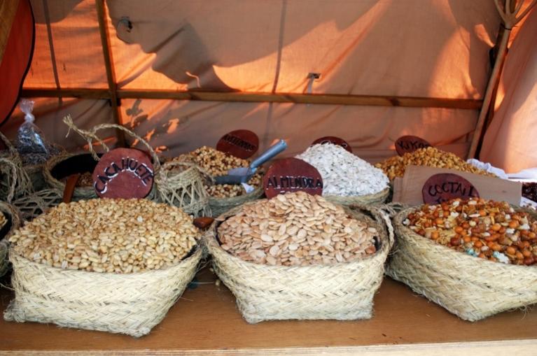 Fruit and nuts stall in Barbate
