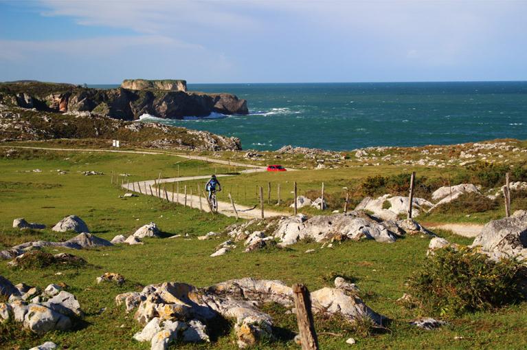 Coastal path in Asturias